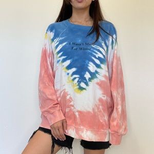 WILDFOX - Tie Dye Sweater - Size: XL